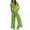 Green, variant on Ladies' Fashion Spring And Summer British Style Casual Mid Waisted Harem Pants Dressy Pant Suits for A Wedding Winter Snow Pants Womens Bib Overalls Dressy Pant Suits for A Wedding for Women