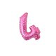 thumbnail image 3 of 16 pulgadas Tamaño grande Oro Plata Rosa Oro Número Globo Cumpleaños Decoraciones para fiestas de bodas Globos de aluminio Niño Niño Juguete Kits de decoración para fiestas polvo de impresión cuatro Monstrate HA002665-64, 3 of 6