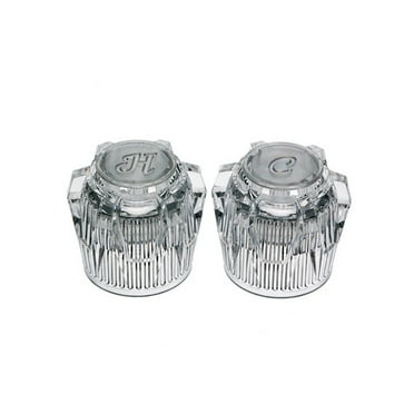 Danco 88170 Replacement for Phoenix Sink & Tub/Shower Handles, 1-3/4" Ch x 1-1/2" Base, WhiteClear