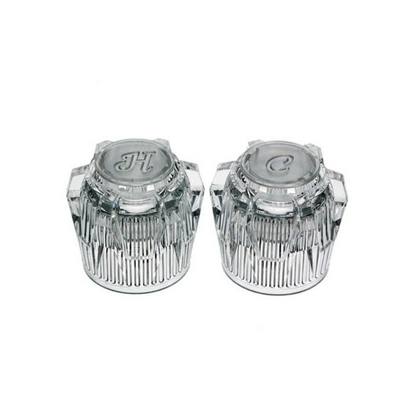 Danco 88170 Replacement for Phoenix Sink & Tub/Shower Handles, 1-3/4" Ch x 1-1/2" Base, WhiteClear