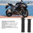 thumbnail image 3 of Motorcycle Hand Grip, Cool Promote Control Comfortable Touch Handlebar Thruster Grip 1 Pair Rubber  for Bike, 3 of 8