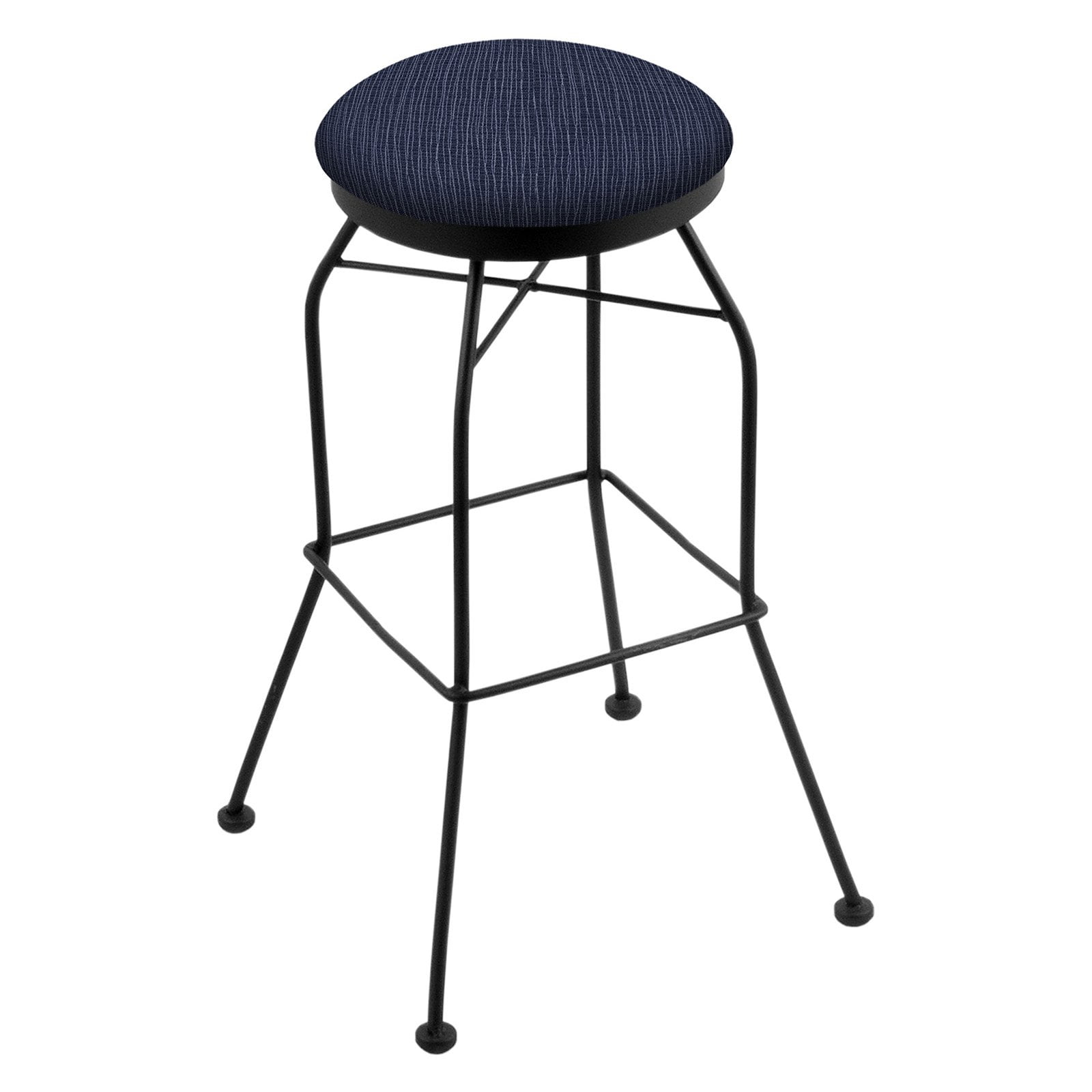 Holland Bar Stool Co 25 in. Swivel Counter Stool Black Wrinkle