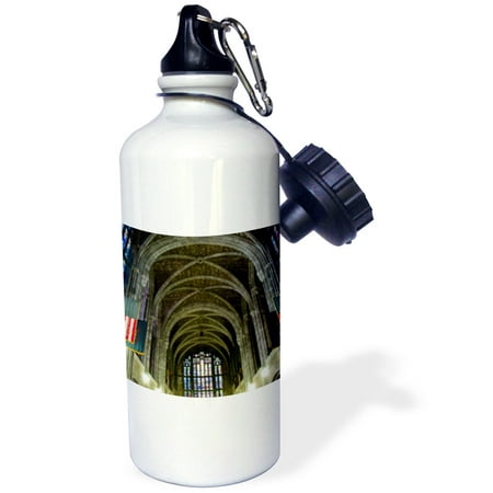 - 3dRose New York, West Point Academy. Army Military collage, Cadet Chapel., Sports Water Bottle, 21oz