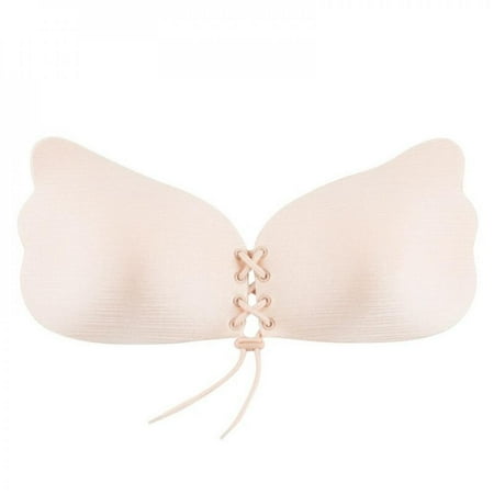 

Shop Clearance! Womens Convertible Push Up Bra Strapless Self Adhesive Plunge Bra Backless Sticky Brassiere