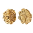 thumbnail image 2 of S/2 Gold Rose Hanging Wall Accents, 2 of 5