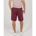 thumbnail image 3 of Real Essentials 3 Pack: Men's Cotton 9" French Terry Casual Lounge Sweat Shorts with Pockets (Available In Big & Tall), 3 of 7