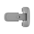 thumbnail image 2 of Child Proof Refrigerator Lock Easy Disable Tool-Free Installation Keep Kids Pets Safe Freezer Door Lock Sealing Strip for Refrigerators Cabinets-Grey, 2 of 8