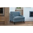 thumbnail image 2 of Enzo Recessed Arm Lawson Accent Chair Arctic Blue, 2 of 10