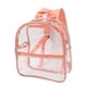 thumbnail image 2 of Mochila transparente de PVC Mochila transparente portátil de alta capacidad con diseño de cremallera de PVC para la escuela, 2 of 8