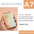 thumbnail image 2 of Dvruxg 2025 Mini Pocket Planner Weekly Planner Notebook for School Compact Monthly Calendar Pocket Size Planner for Appointments and Budget Planning, 2 of 3