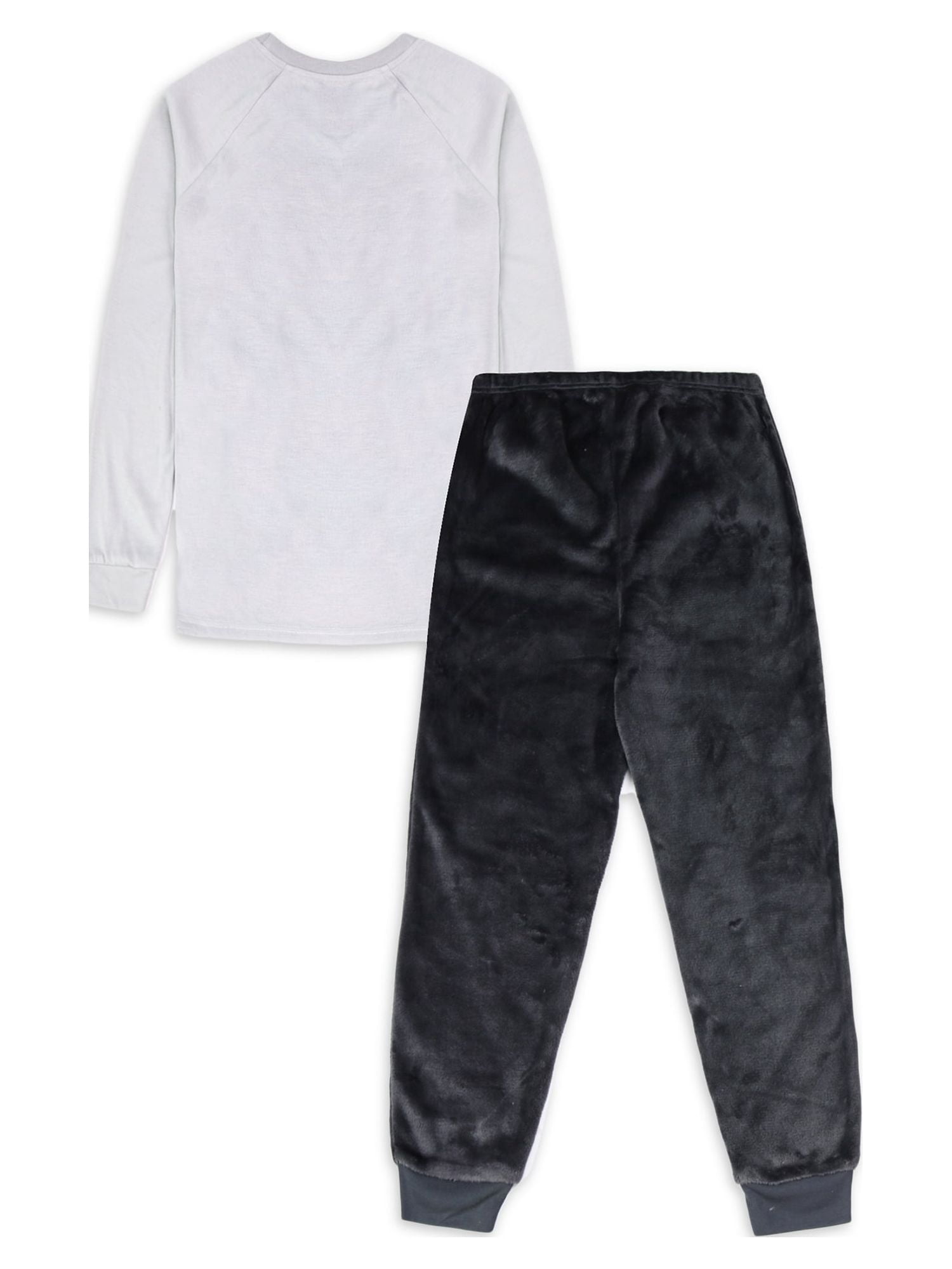 Wonder Nation Boys Glow in the Dark Long Sleeve Shirt and Pant Pajama Set, 2-Piece, 4-18 & Husky