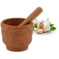 thumbnail image 2 of Ensemble de Mortier et Pilon - Support de Bol Solide 5.5 Pouces pour Ail, Cuisine, Cuisson, 2 of 7