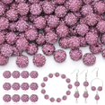 thumbnail image 1 of Perads TINKRSTUFF, 200 unidades, diamantes de imitación de 1 cm, color morado claro, 1 of 6