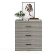 thumbnail image 5 of Furinno Tidur Simple Design 3-Drawer Dresser with Handle, French Oak Grey, 5 of 5