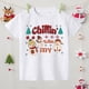 thumbnail image 5 of Disfruta de unas fantásticas camisetas con estampados navideños para niños, atuendos de fiesta navideños, camisetas de manga corta para niños y niñas, camisetas navideñas, 5 of 5