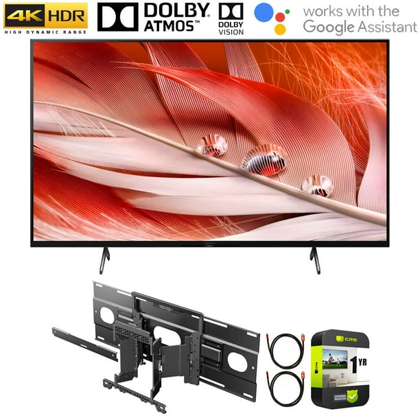 Sony XR65X90J 65 Inch X90J 4K Ultra HD Full Array LED Smart TV (2021 Model) Bundle with Sony SU