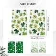 thumbnail image 3 of Aetherz st Patricks Kitchen Towels, Green St. Patricks Day Dish Towels Set of 2 Kitchen Decor, 16X24 Inch Holiday Seasonal Decorations, 3 of 5