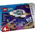 thumbnail image 3 of LEGO City Spaceship and Asteroid Discovery Toy Building Set, Gift for Kids Ages 4 Years Old and Up who Love Pretend Play, Includes 2 Space Crew Minifigures, Alien, Crystals, and Crane Toy, 60429, 3 of 9