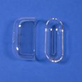 thumbnail image 3 of Gwong Electrónica Estuche protector a prueba de agua con agujero colgante PC cubierta de auricular inalámbrico cubierta protectora para Airpods 3, 3 of 6