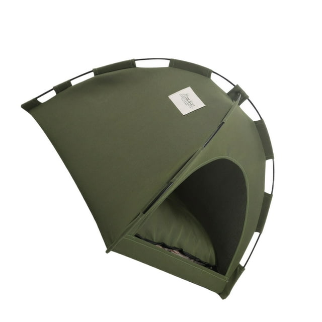 kurtrusly Outdoor Pet Shelter Tent Lightweight And Portable Easy To Clean Easy To Install Universal Cat House M