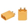 thumbnail image 4 of 2Pcs XT30 Mâle Plug XT30 Mâle Connecteurs Haute Durabilité Actuelle Pièces Jaunes RC pour Modèles de Voitures RC Modèle d'Avion, 4 of 8