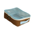 thumbnail image 2 of Cubos de embalaje para maletas Soledad Organizadores de embalaje bolsa de artículos de tocador Azul L, 2 of 9
