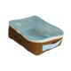 thumbnail image 2 of Cubos de embalaje para maletas Bolsa para ropa interior Bolsa protectora práctica para zapatos Organizadores de embalaje de equipaje para escapadas , Azul L, 2 of 9