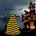 thumbnail image 6 of Honeii Bee Stripe Print Poncho Cape, Cloak Coat, Snuggly Hooded Wearable Blanket, Hooded Cape For Teenagers,Halloween Costumes-Medium, 6 of 7