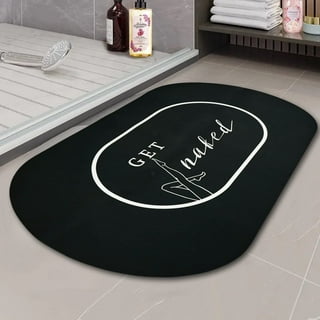 Diatomaceous Earth Bath Mat Green Leaf Series Rug-Rubber Non Slip Quick Dry  Super Absorbent Thin Bathroom Rugs Fit Under Door Shower Rug for in Front  of Bathtub,Shower Room,Sink 2023 - $18.99