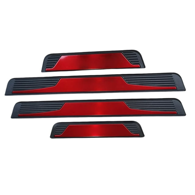 tredstone 4pack/lot Door Sill Plate Protectors Protector Door Sill 4PCS Car Door Sill Plate Protectors Durable