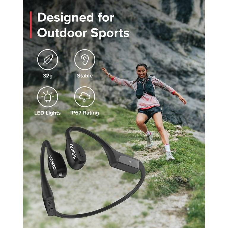 Suunto Wing Headphones, Black, One Size - Walmart.com