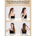 thumbnail image 6 of Hair Oil Applicator, Electric Scalp Massager, Red Light Scalp Massager, 3‑in‑1 Red Light Scalp Comb with Multi‑Light Therapy & Sonic Vibration for Scalp Care & Hair Health, 6 of 11