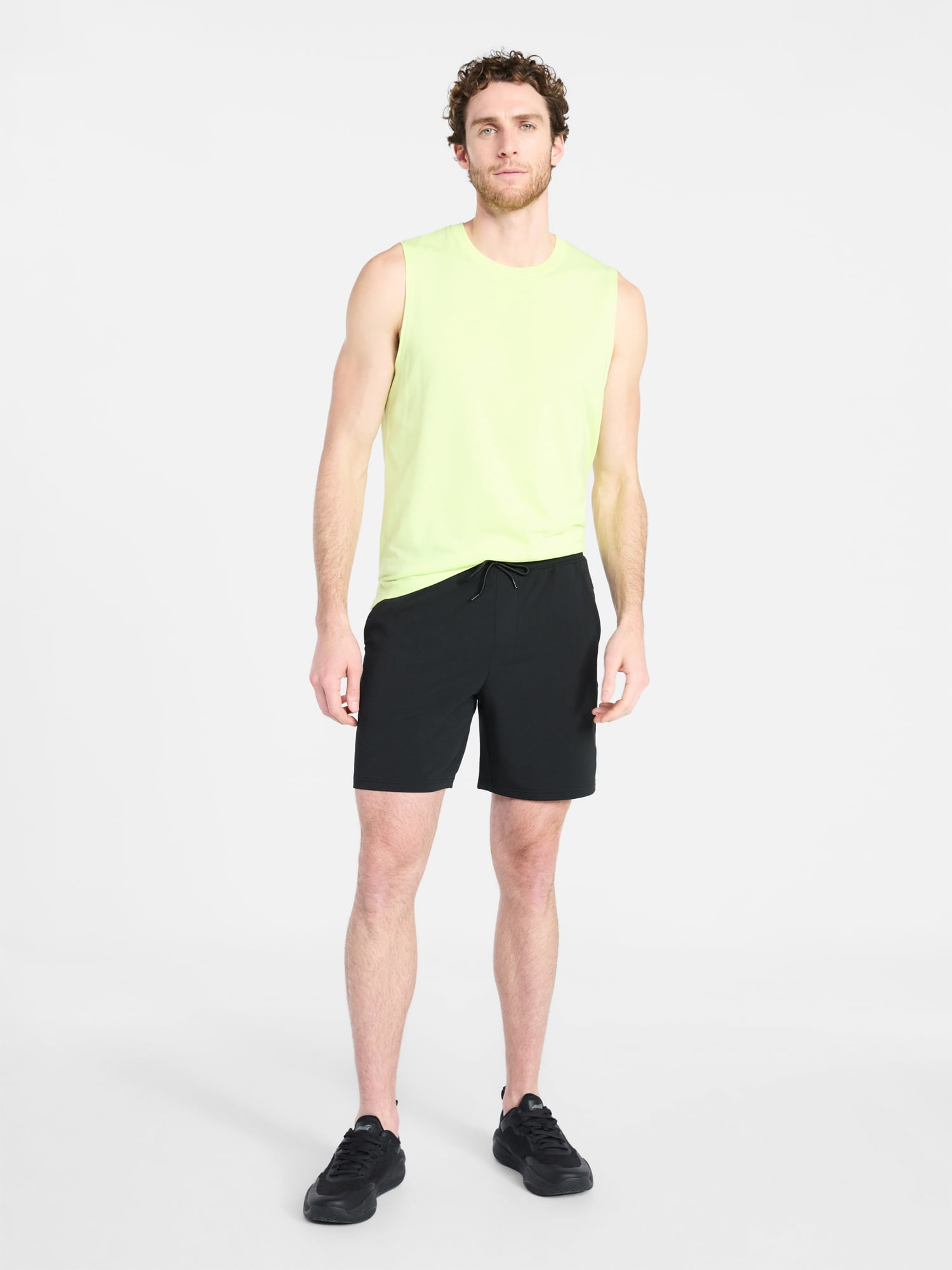 Athletic Works Men's and Men's Big & Tall Tri-Blend Muscle Tee, Sizes XS-4XLT