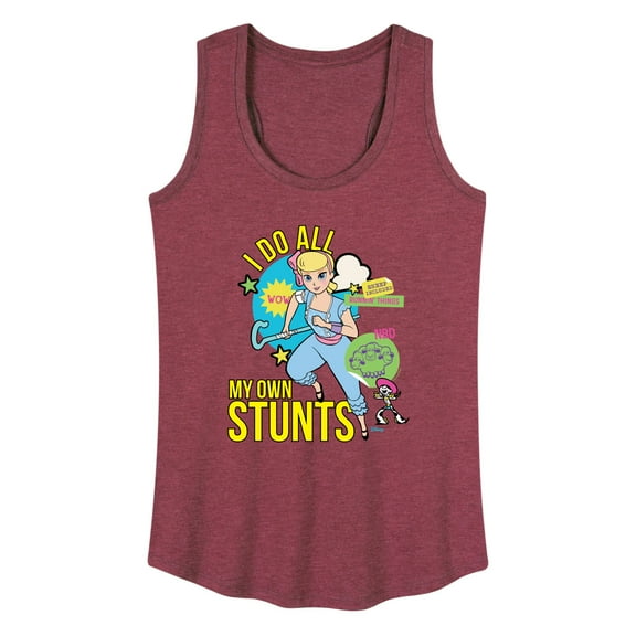 Toy Story 4 - I Do My Own Stunts Bo - Women's Racerback Tank Top