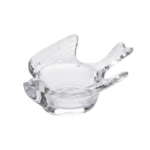 Luoshdecor Tea Light Holders,Cute Bird Shaped Glass Candle Holder for Wall Art Decoration Entryway Bathroom Office Tabletop Decor ation