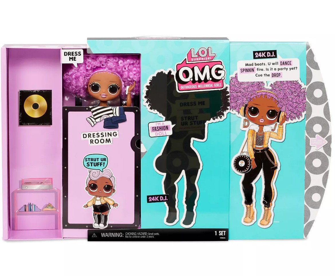 L.O.L. Surprise OMG 3.8 Doll – 24K DJ