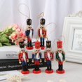 thumbnail image 3 of 1Pc 2024 Year Wooden Nutcracker Doll Soldier Puppet Christmas Kids Gifts New Tree Pendant Ornaments Decoration, 3 of 5