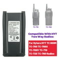thumbnail image 4 of 7.4V 1800mAh BH1801 BL2102 BL1703 Replacement Li-ion Battery for HYT TC-800M TC-700 TC-700U TC-700V TC-710 TC-720 TC-780 Two Way Radios Battery, 4 of 10
