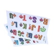 thumbnail image 1 of Serie de frutas letras en inglés pegatina con patrón para pared papel tapiz para niños sala de juegos para bebés decoración de habitación de niños ANGGREK, 1 of 8
