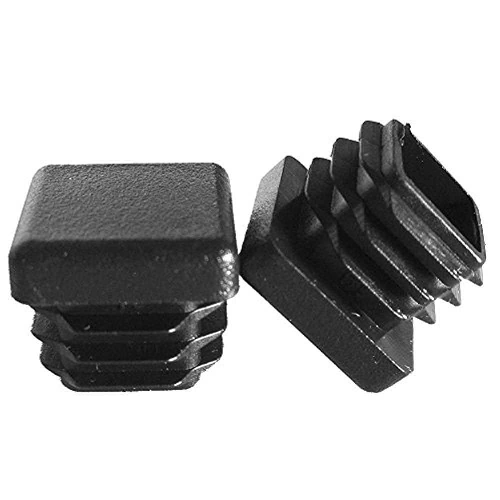 OD Durable Chair Glide Tubing End Cap 1 1.00 Prescott Plastics 10 Pack: Square White Plastic Plug