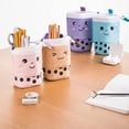 thumbnail image 3 of Cute Pencil Case Standing Pen Holder Telescopic Makeup Pouch Pop Up Cosmetics Bag, 3 of 5