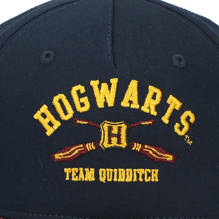 Harry Potter Hogwarts Team Quidditch Boy\'s Navy & Red Baseball Cap