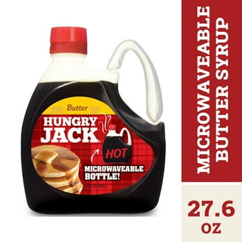 Hungry Jack Butter Flavored Pancake , 27.6 fl oz Bottle