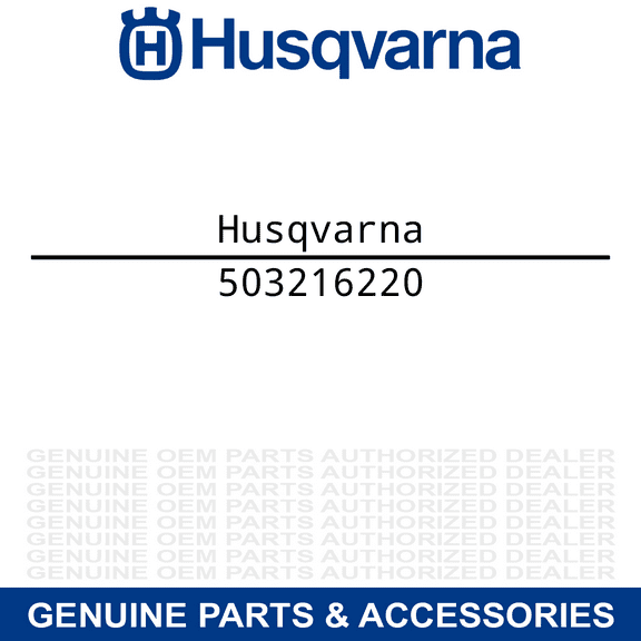 Husqvarna 503216220 Screw with Locking Fluid 323 325 326 Hedge Trimmer OEM