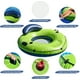thumbnail image 4 of River Floats for Adults Heavy Duty 350lb, XL River Tubes for Floating - 53" Large Pool Floats Adult with 2 Cup Holders, Inflatable Floating Tube, River Run Tube Lake Water Tubes, 4 of 5