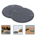 thumbnail image 2 of Shisuyan 2Pcs Reptile Basking Stone Platform Tortoise Turtle Bathing Area Food Dish, 2 of 8