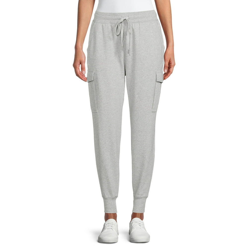 Time and Tru - Time and Tru Women's Cargo Joggers - Walmart.com ...