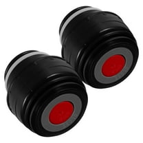 Raindrops 2Pcs Plastic Water Bottle Lid with Thermal Insulation for Vacuum Flask