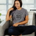 thumbnail image 3 of Love in Faith | You Are Short Sleeve | Heather Storm | Christian T-Shirts for Women | Faith Based Apparel |Christian Gifts, 3 of 8