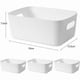 thumbnail image 2 of 4 Pack Storage Boxes, Plastic Storage Box, Multifunctional Organization Box, Suitable for Kitchen, 2 of 4